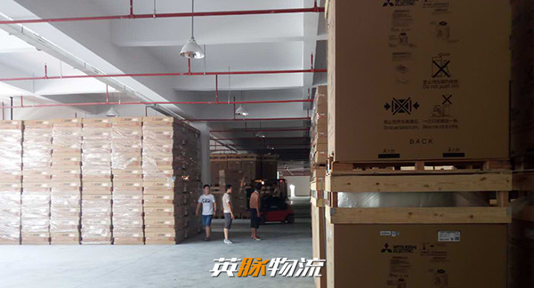 三菱電機物流,三菱電機倉儲,大型機械設備倉儲
